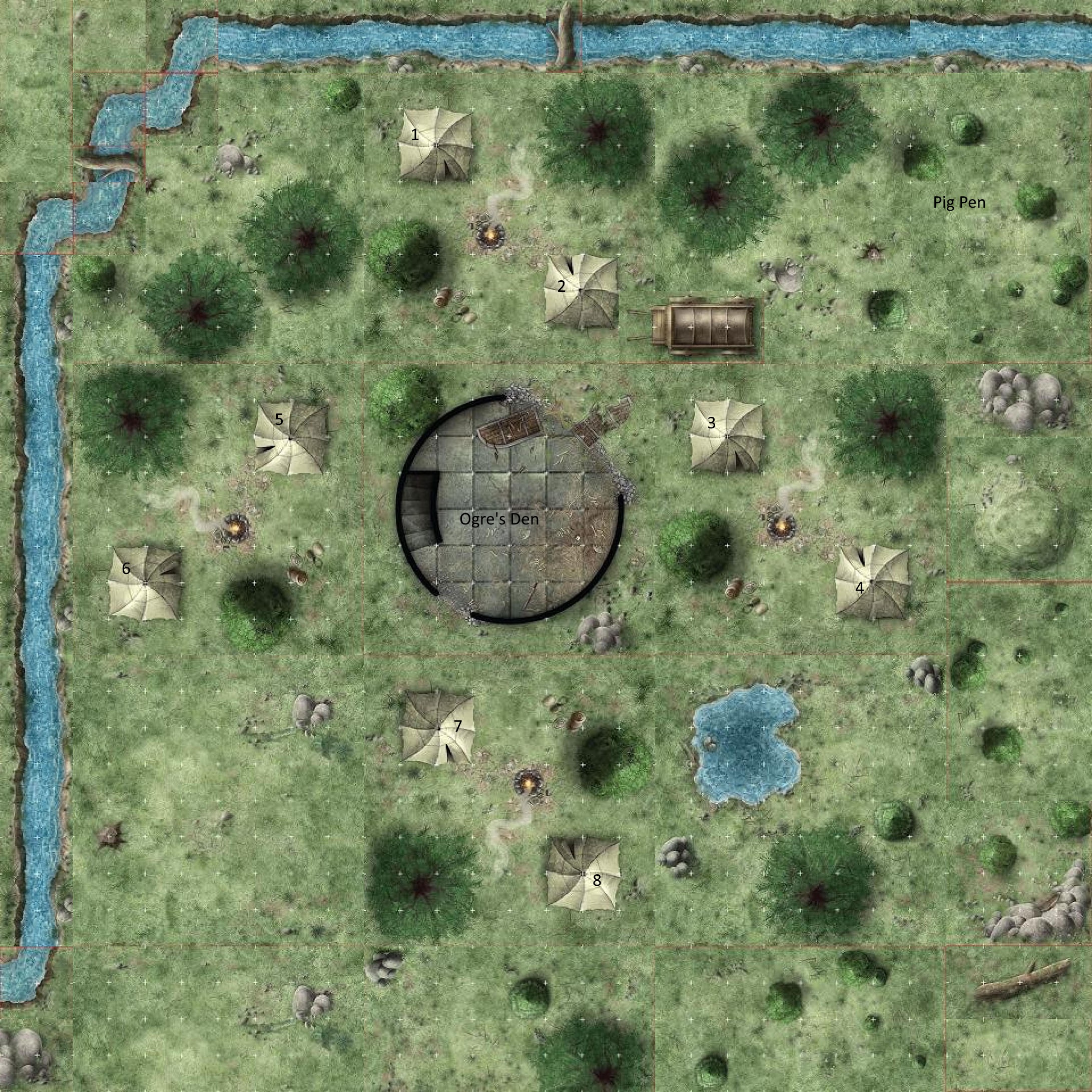 Orc camp map